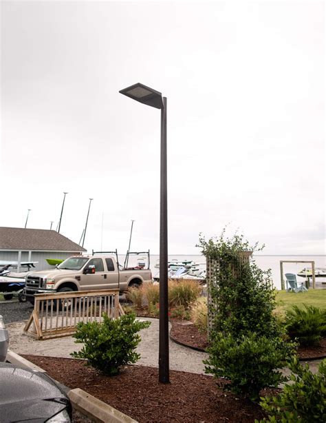 Fiberglass Light Poles .
